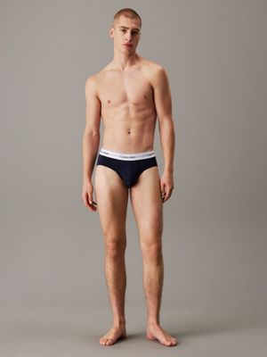 sline 3 pack briefs - icon cotton stretch for men calvin klein
