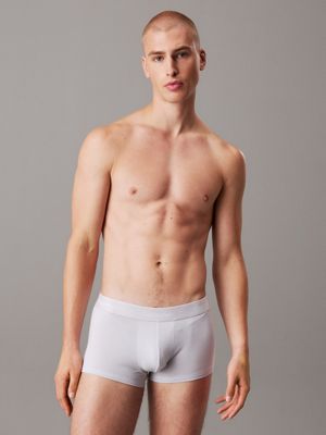 vntge indg 3 pack low rise trunks - icon cotton stretch for men calvin klein