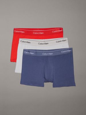  mltn w/ dtm wb 3 pack trunks - icon cotton stretch for men calvin klein