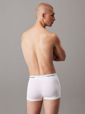 blk 5 pack trunks - icon cotton stretch for men calvin klein