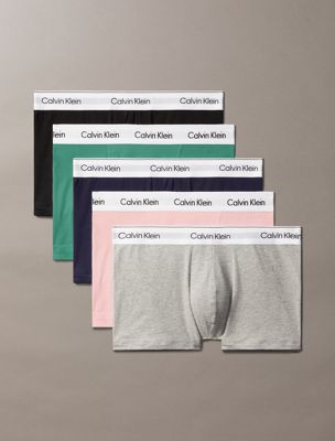  st bl 5 pack trunks - icon cotton stretch for men calvin klein