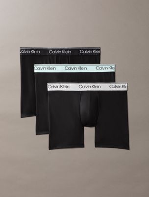 multi 3 pack boxer briefs - microfibre stretch for men calvin klein