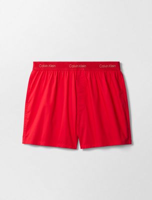 rouge slim woven cotton boxers - lunar new year for  