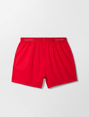 rouge slim woven cotton boxers - lunar new year for  