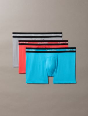 multi 3-pack boxers - icon active mesh voor heren - calvin klein