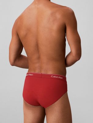 pack de 3 slips - icon cotton stretch black w/ dtm wb/adrenaline rush w/ de hombres calvin klein