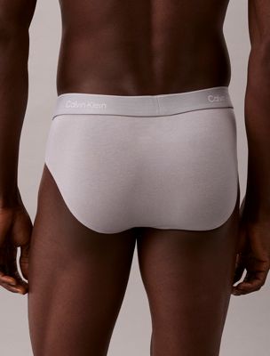 black w/ dtm wb/adrenaline rush w/ 3 pack briefs - icon cotton stretch for men calvin klein
