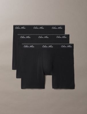 multi 3-pack boxer briefs - icon cotton stretch voor heren - calvin klein