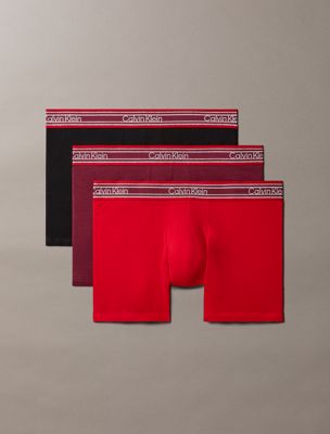 multi 3 pack trunks - icon cotton stretch for men calvin klein