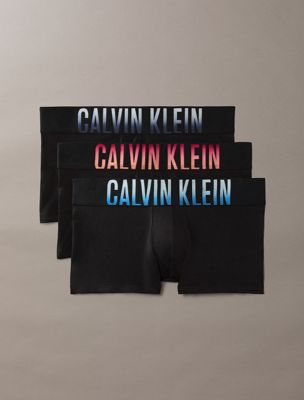 multi 3 pack trunks - intense power cotton for men calvin klein