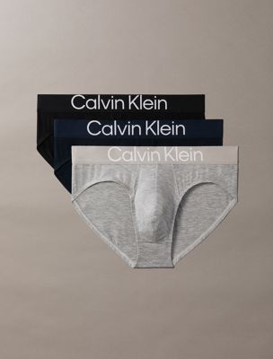 slip in confezione da 3 - ultra soft cotton lyocell multi da uomini calvin klein