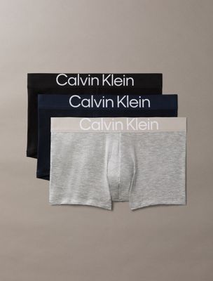 multi 3-pack korte boxers - ultra soft lyocell voor heren - calvin klein