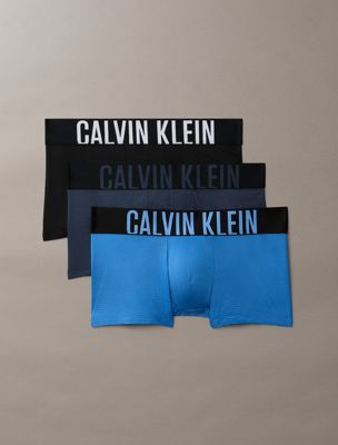 pack de 3 bóxer de tiro bajo - intense power air multi de hombres calvin klein
