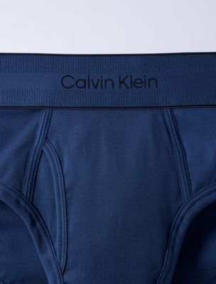 dark denim/peat/lily jung kook for calvin klein 3 pack briefs - heritage cotton for men calvin klein