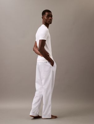 white lounge t-shirt - ultra soft modal for men calvin klein