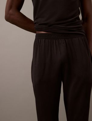 blk lounge joggers - ultra soft modal for men calvin klein