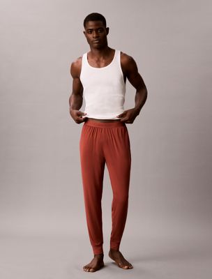 pantalon de pyjama - ultra soft modal red pour hommes calvin klein