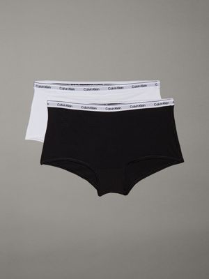 multi 3 pack hipster panties - icon logo for women calvin klein