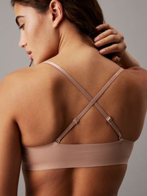 cedar bralette - invisibles for women calvin klein