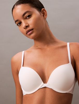 white push up plunge bra - perfectly fit for women calvin klein