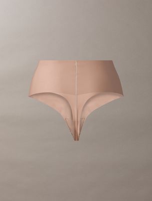 cedar shapewear thong - second skin smoothing for women calvin klein