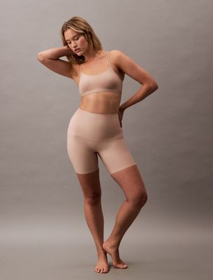 cedar shapewear shorts - second skin smoothing for women calvin klein