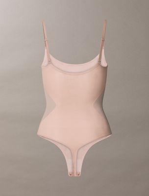 cedar shapewear thong bodysuit - secure sculpt for women calvin klein