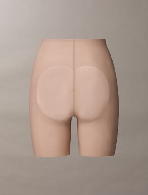 cedar sculpted shapewear shorts - stay put mesh for women calvin klein