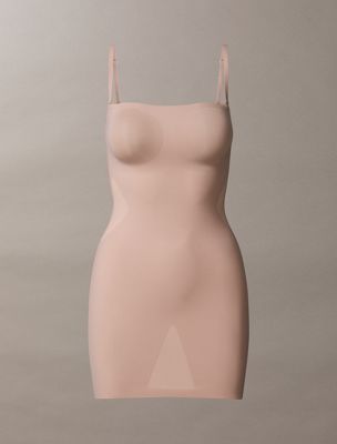 cedar shapewear slip dress - stay put stretch for women calvin klein