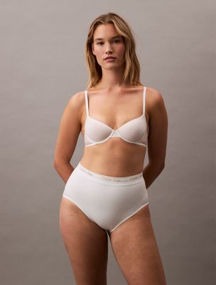 white high waisted briefs - icon shapewear for women calvin klein