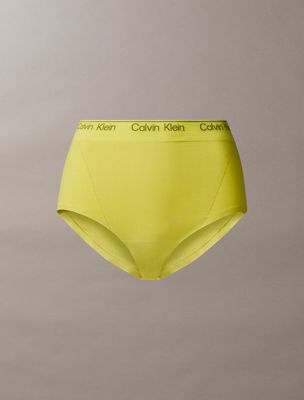 kewl lime high waisted briefs - icon shapewear for women calvin klein