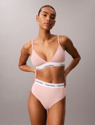 pink shapewear high waist string - icon für damen - calvin klein