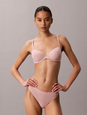 soutien-gorge corbeille légèrement doublé - perfectly fit ultralight pink pour femmes calvin klein