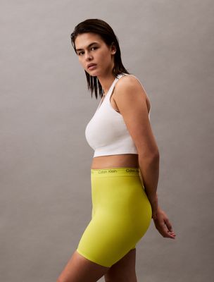 kewl lime high waisted shorts - icon shapewear for women calvin klein