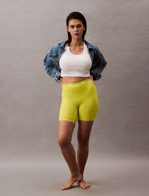 kewl lime high waisted shorts - icon shapewear for women calvin klein