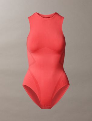 trinity peach seamless bodysuit - icon shapewear for women calvin klein