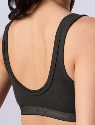 peat jung kook for calvin klein lightly lined bralette - heritage cotton for women calvin klein