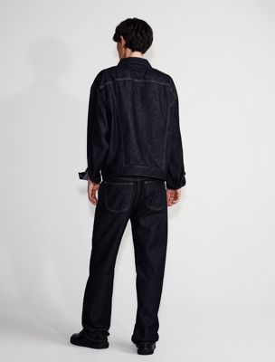 rinse denim trucker for men calvin klein