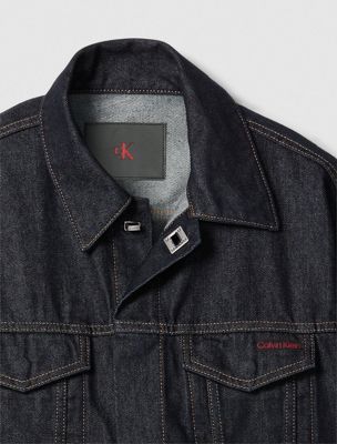 rinse denim trucker for men calvin klein