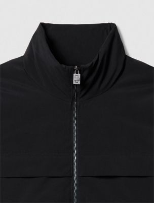 black padded bomber jacket for men calvin klein