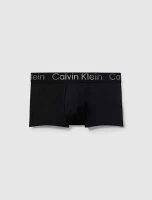 black low rise trunk for men calvin klein