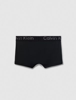 black low rise trunk for men calvin klein