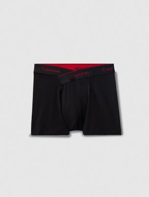 black modern cotton crossover trunk for men calvin klein