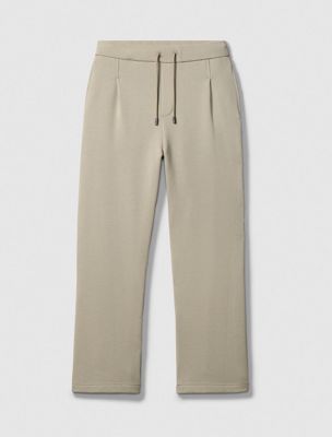 laurel oak lux terry sweatpants for men calvin klein