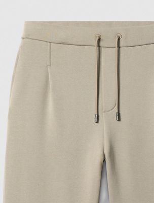 laurel oak lux terry sweatpants for men calvin klein