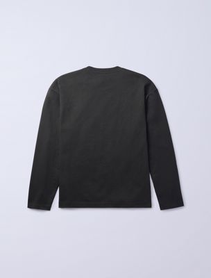 peat jung kook for calvin klein racing stripe relaxed t-shirt for men calvin klein