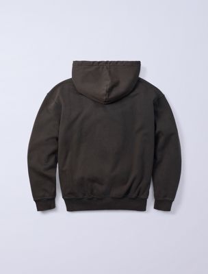 peat jung kook for calvin klein terry relaxed hoodie for men calvin klein
