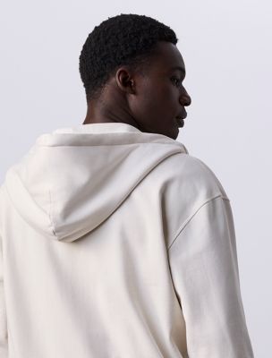 lily jung kook for calvin klein terry relaxed hoodie for men calvin klein