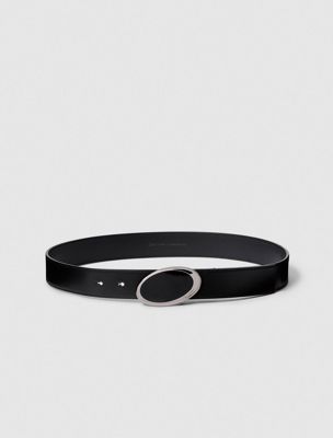 black women's leather belt for women calvin klein