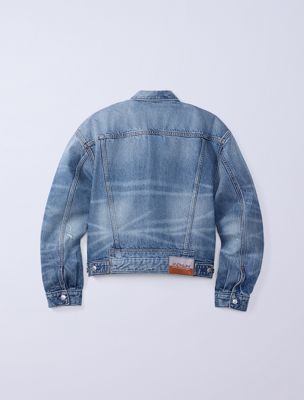rebel jung kook for calvin klein 90s denim trucker jacket for men 